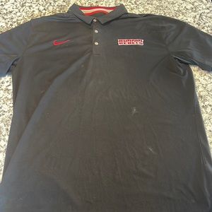 NIKE Dri-fit UNLV Runnin’ Rebels men’s extra large black polo